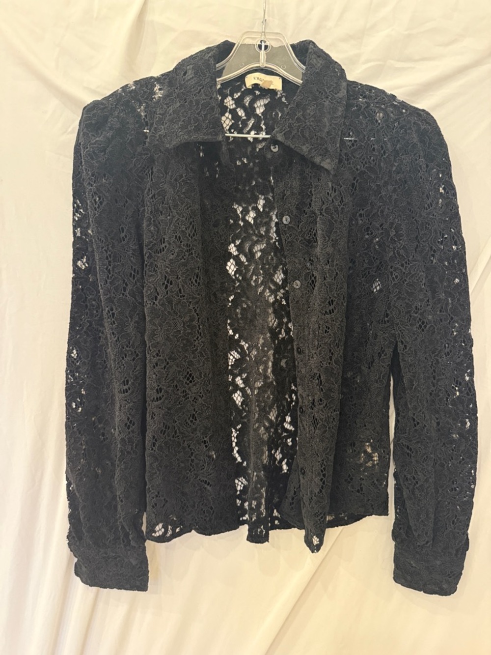 LAgence Jenica Lace Blouse Size medium - Picture 3 of 5